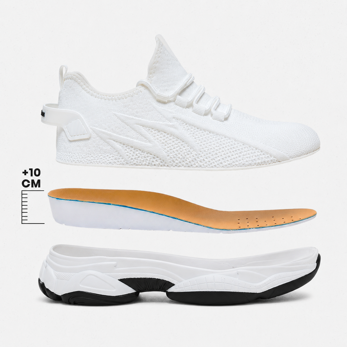 Livia | Comfortsneakers met Onzichtbare Lift