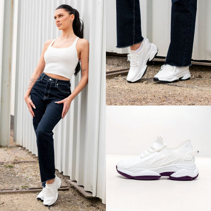 Livia | Comfortsneakers met Onzichtbare Lift