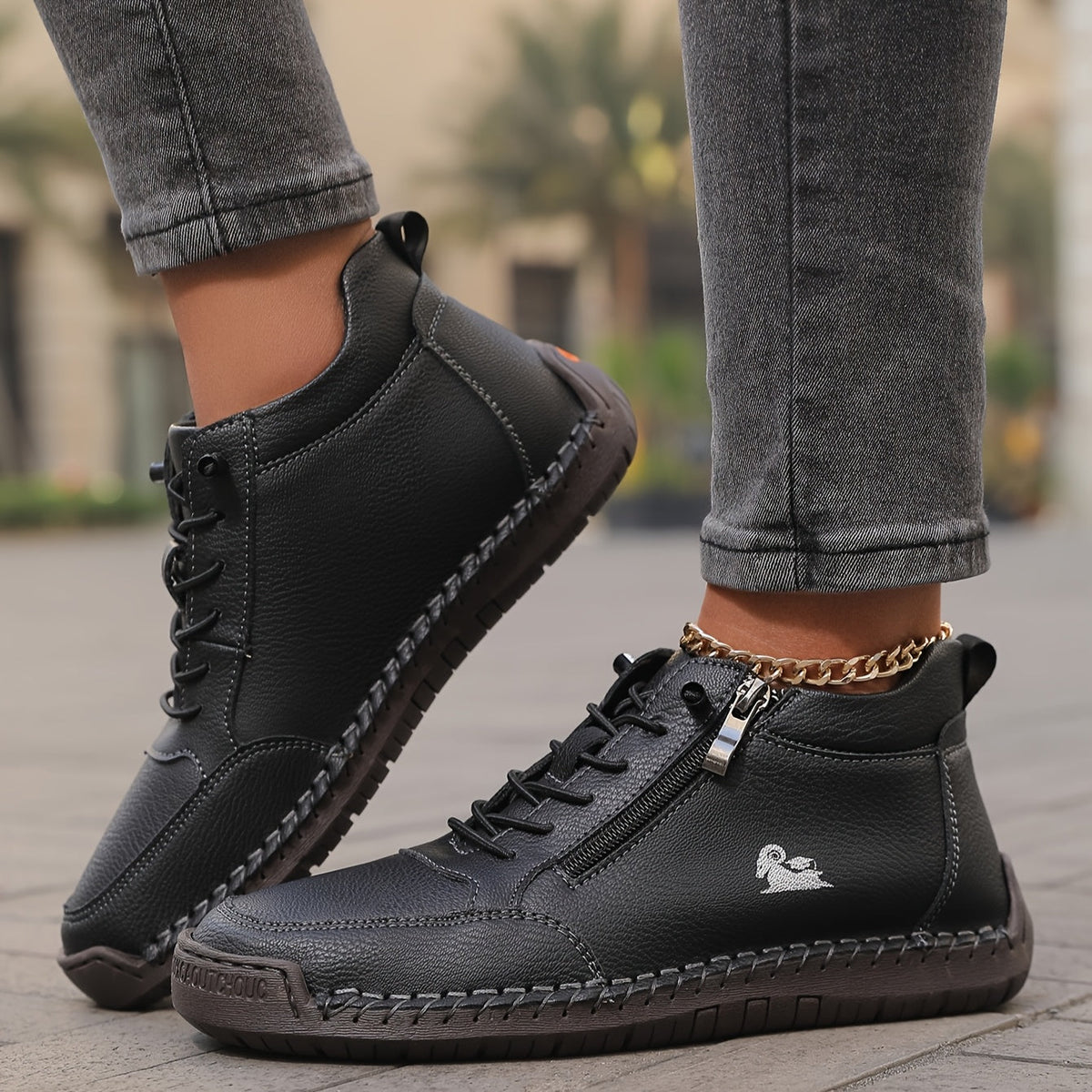 Claudia | Comfortabele Orthopedische Sneakers met Ritssluiting