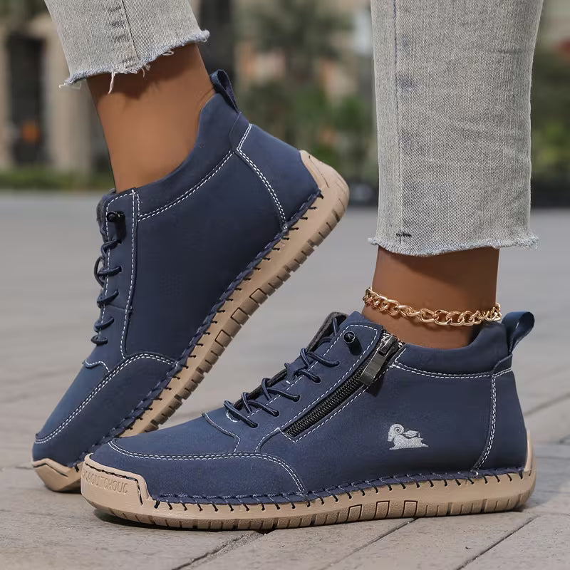 Claudia | Comfortabele Orthopedische Sneakers met Ritssluiting
