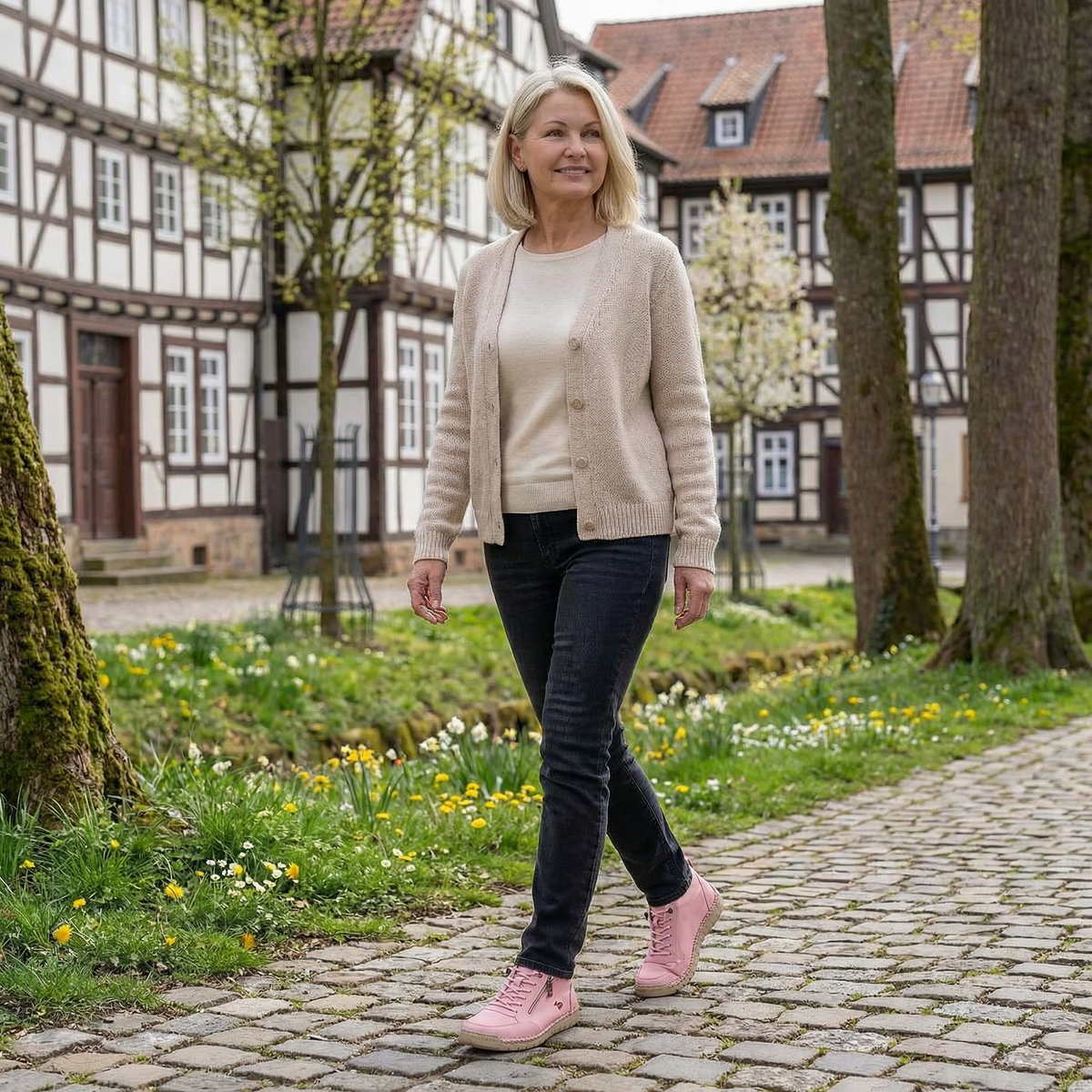 Claudia | Comfortabele Orthopedische Sneakers met Ritssluiting