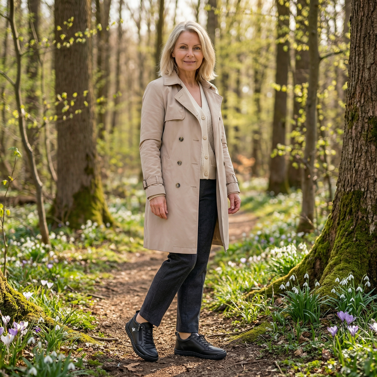Claudia | Comfortabele Orthopedische Sneakers met Ritssluiting