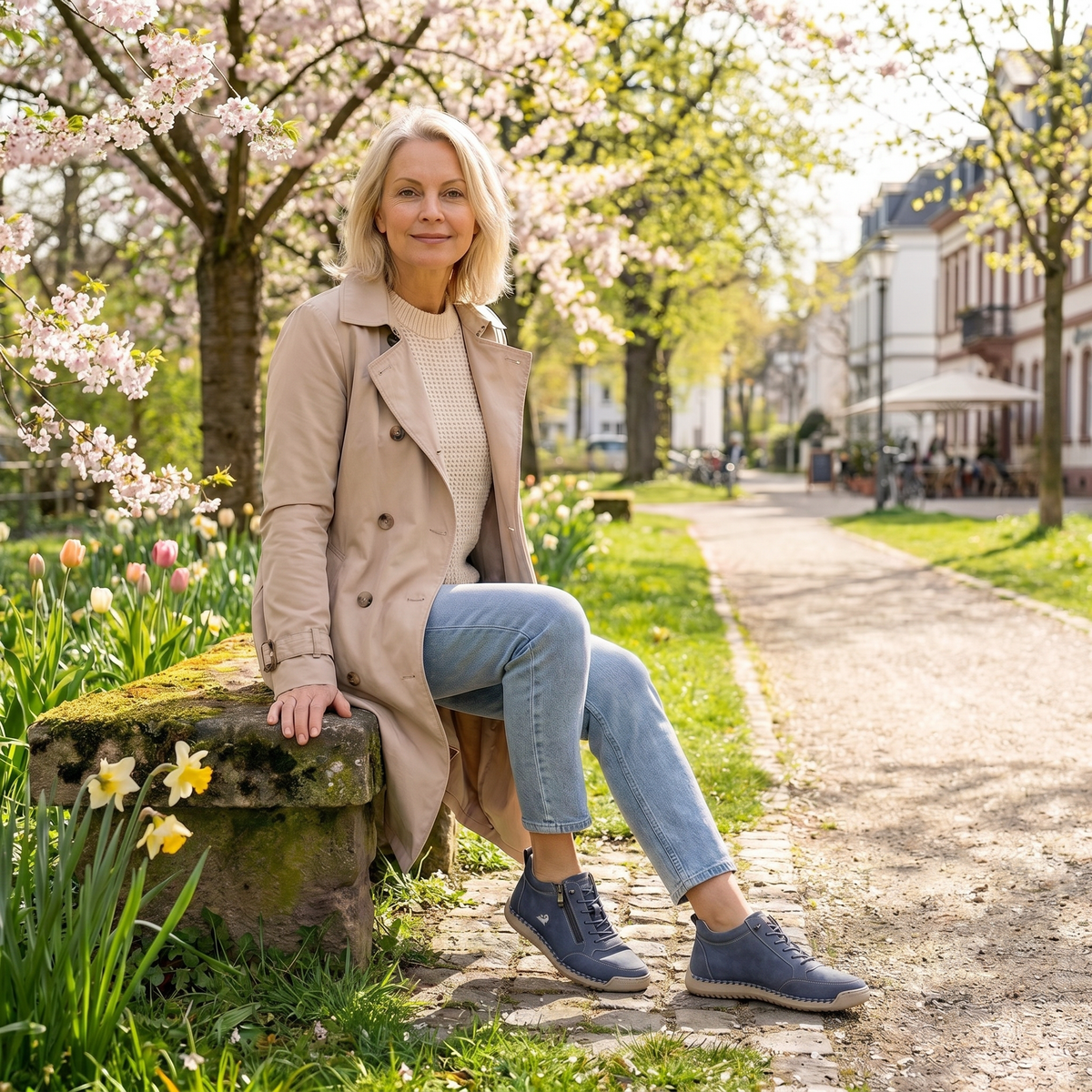 Claudia | Comfortabele Orthopedische Sneakers met Ritssluiting