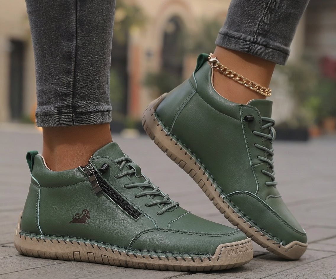 Claudia | Comfortabele Orthopedische Sneakers met Ritssluiting